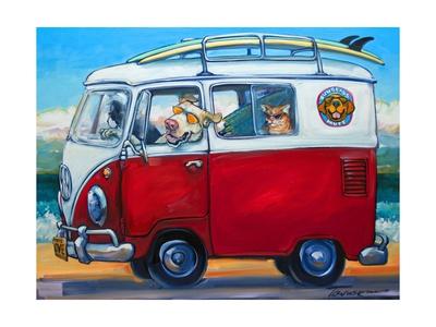 Canvas picture he XXL Pop Art VW BULLI VAN BUS Abstract Bully Green Wall Poster